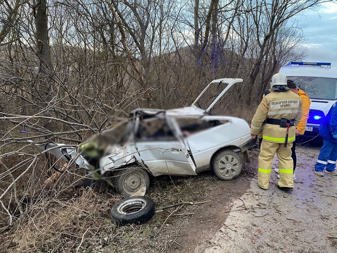 В Крыму погиб водитель легкового авто, врезавшись в дерево – Коммерсантъ  Краснодар