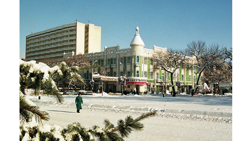 Снежная зима. Декабрь 1998 года