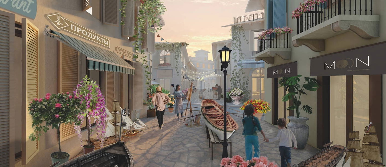 Проект предусматривает создание тематических парков «Старый город»