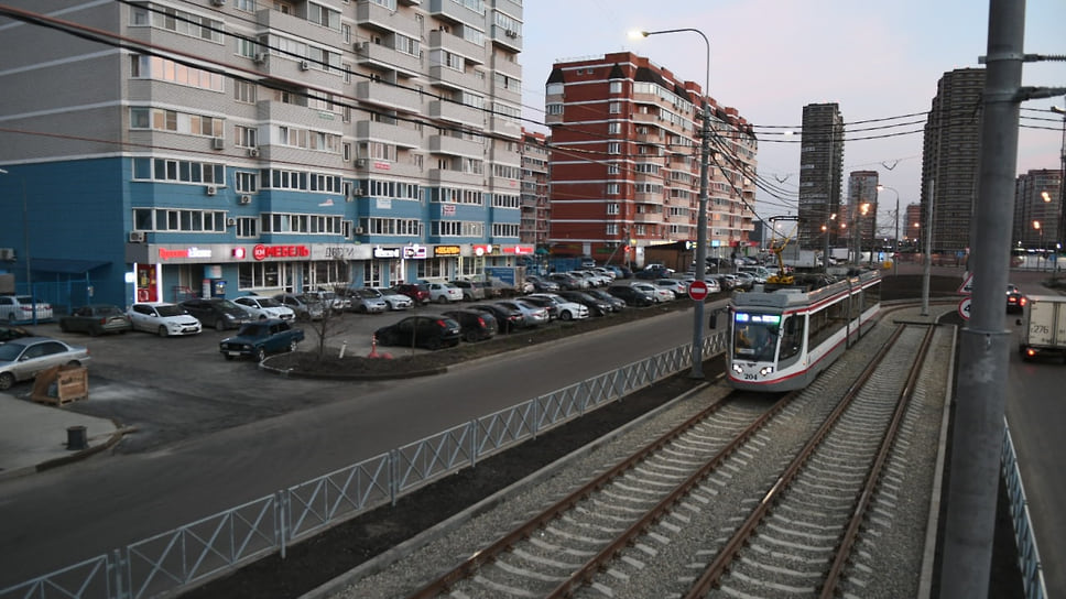 Частично решить транспортную проблему Краснодара планируется строительством дополнительных 71 км трамвайных путей