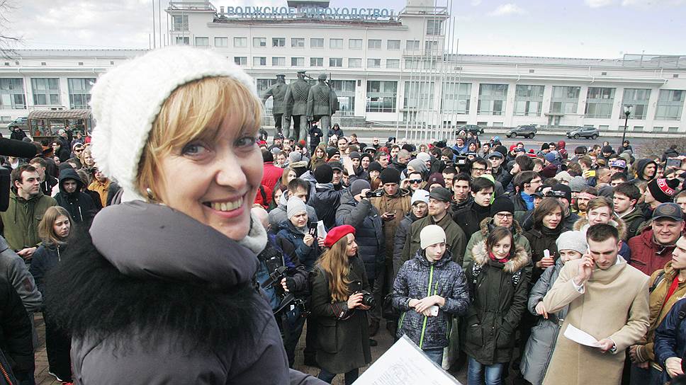 Анна Степанова просит огласить весь ­список уволенных ­чиновников