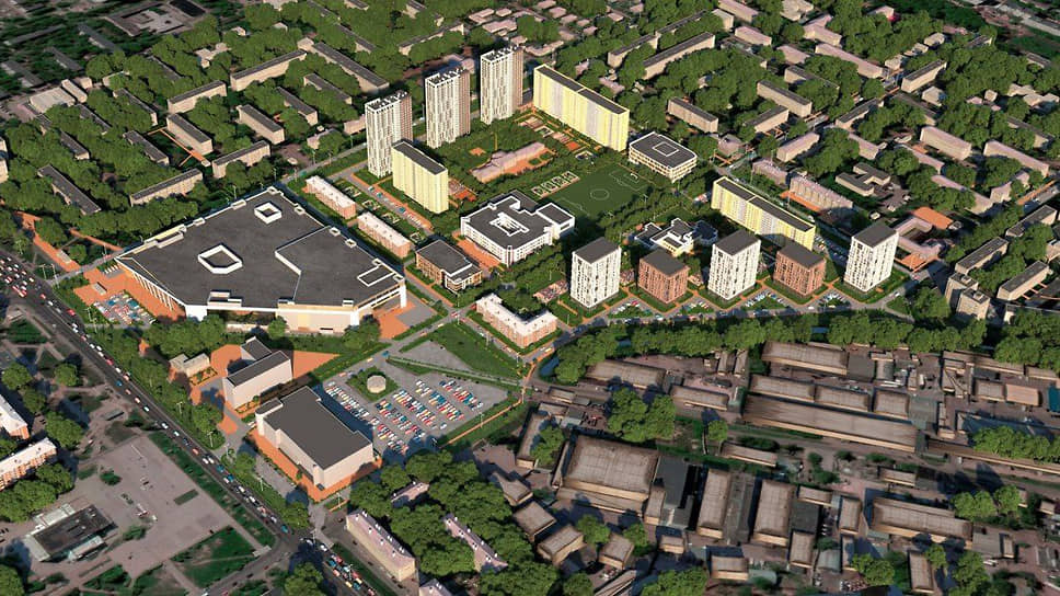 Мастер-план по комплексному развитию территорий (КРТ) на улице Самочкина