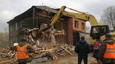 В Нижнем Новгороде сносят аварийный дом на улице Чернышевского