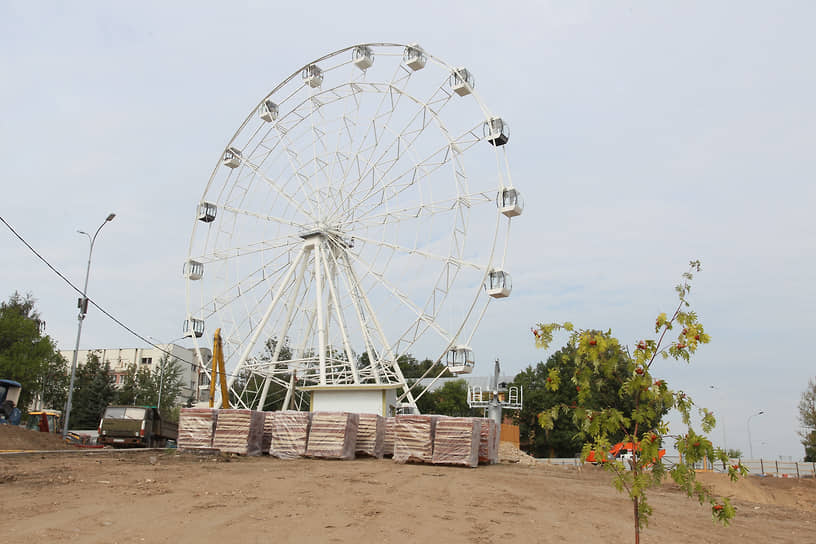 Колесо обозрения в нижнем новгороде на сенной фото