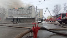 Исторический дом Котельникова загорелся в центре Нижнего Новгорода