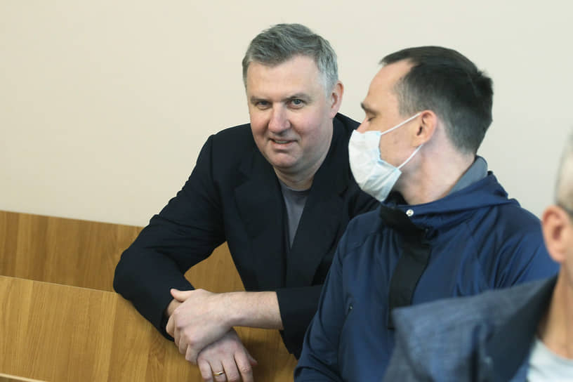 Бывший директор хоккейного клуба "Торпедо" Ян Голубовский в Советском районном суде
