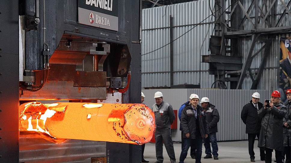 Ковочный пресс Danieli усилием 3,5 тыс. т на заводе «Русполимет»