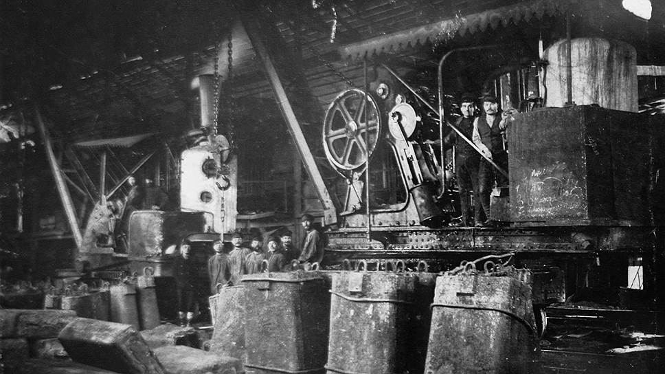 1910-е годы. Цех Выксунского металлургического завода