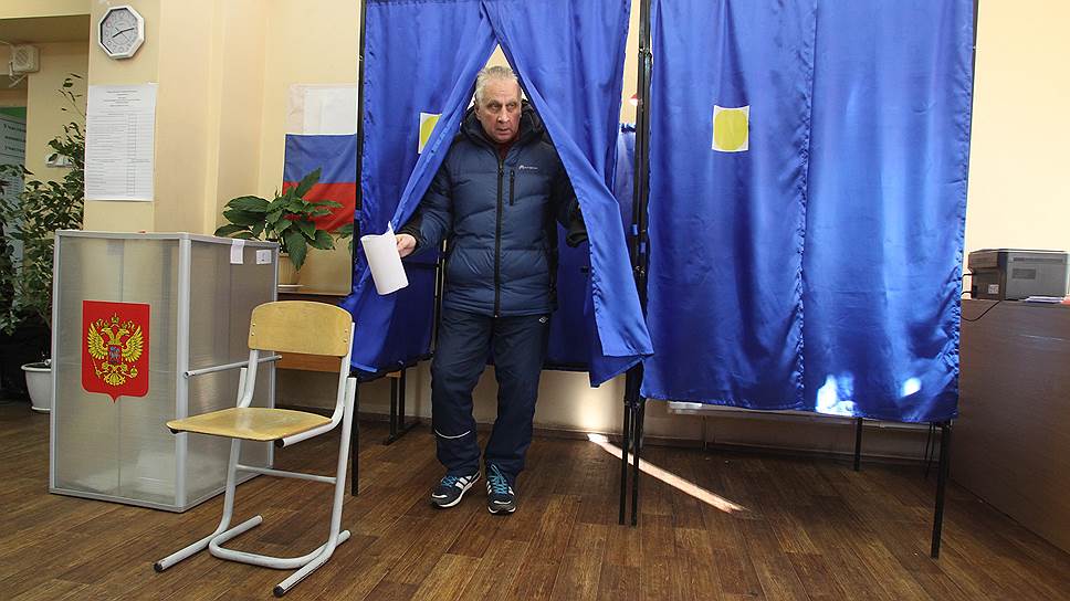 Через такие кабинки 18 марта в Нижегородской области прошел более 1,7 млн избирателей