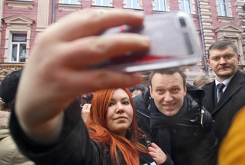 Алексей Навальный во время посещения Нижнего Новгорода. Март 2017