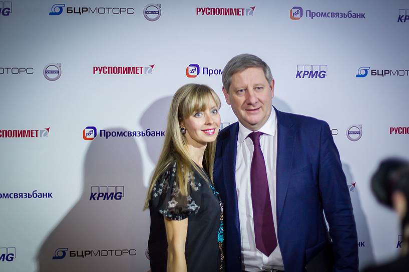 Министр энергетики и ЖКХ Нижегородской области Андрей Чертков с супругой Инной