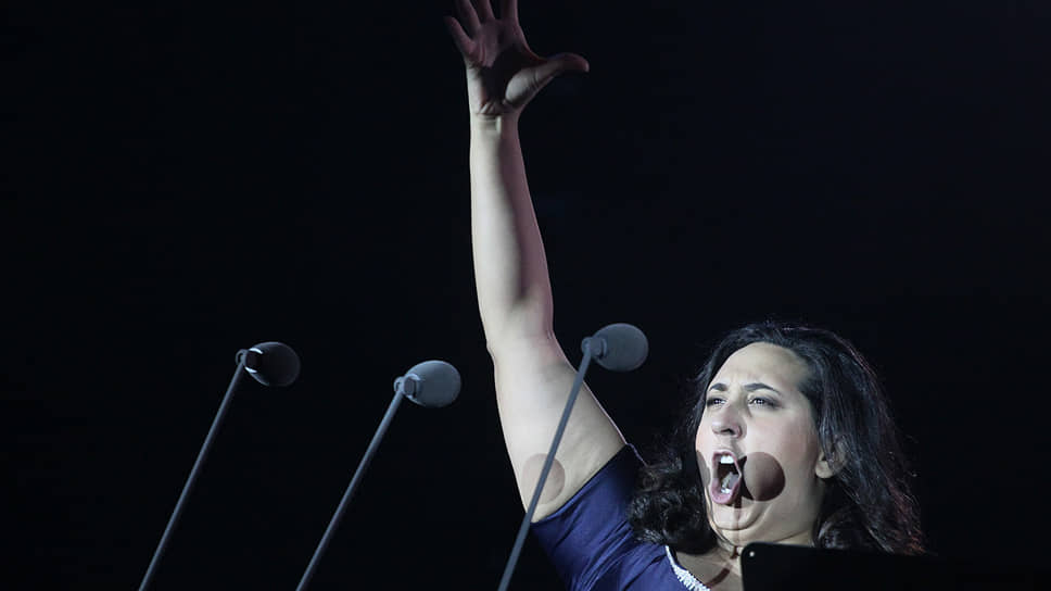 Аргентинская оперная певица Гуадалупе Барриентос стала одним из открытий фестиваля, поразив всех свей эмоциональностью