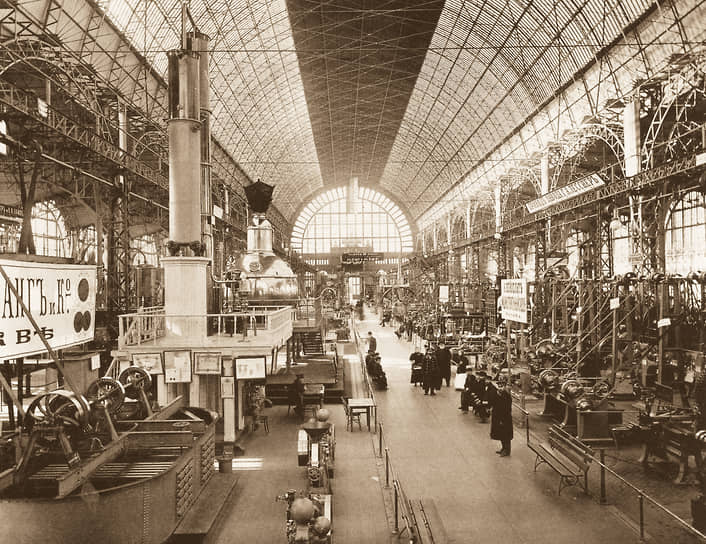 Звездный час Нижегородской ярмарки пробил в 1896 году, когда здесь открылась XVI Всероссийская торгово-промышленная выставка