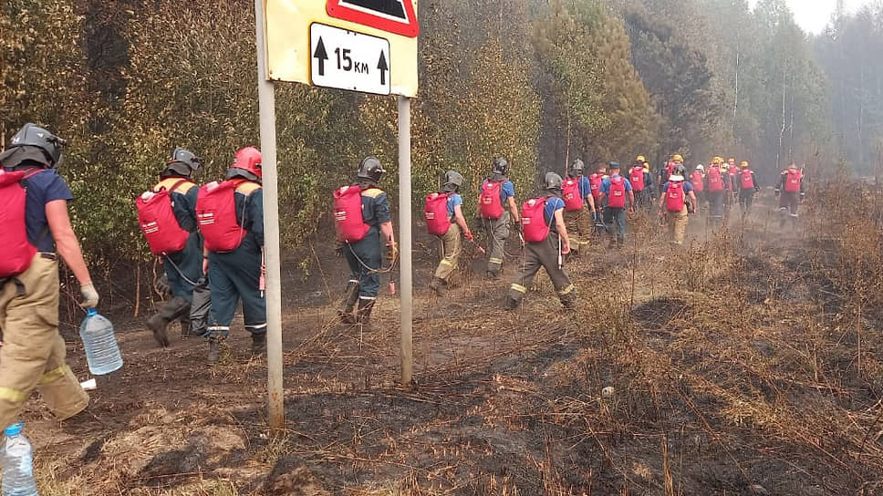 Этим летом добровольцы участвовали в тушении пожаров на границе Нижегородской области и Мордовии