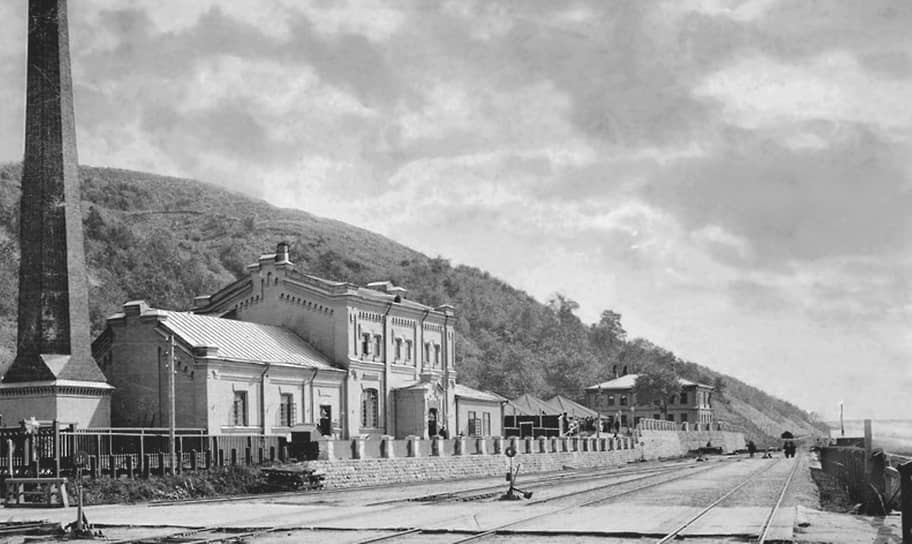 Куйбышевская водопроводная станция — вторая в Нижнем Новгороде. 1880-е гг.