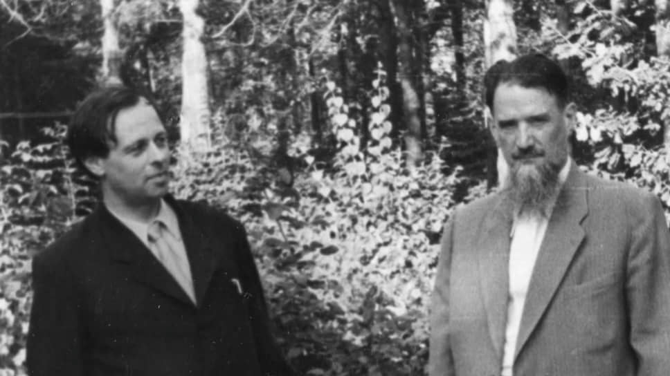 Значение фигуры академика Сахарова (слева) в советском атомном проекте было не меньшим, чем его руководителя Игоря Курчатова (справа)