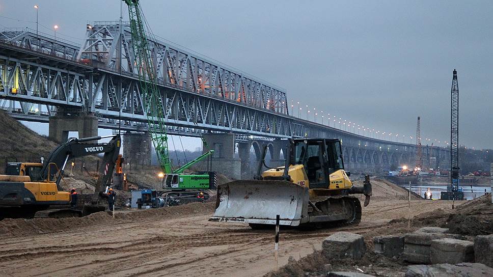Новый Волжский мост, соединяющий Нижний Новгород с Бором, планируется сдать в середине 2016 года