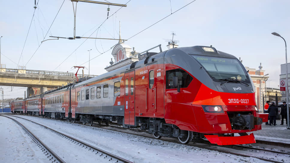 Городская электричка в городе Нижний Новгород