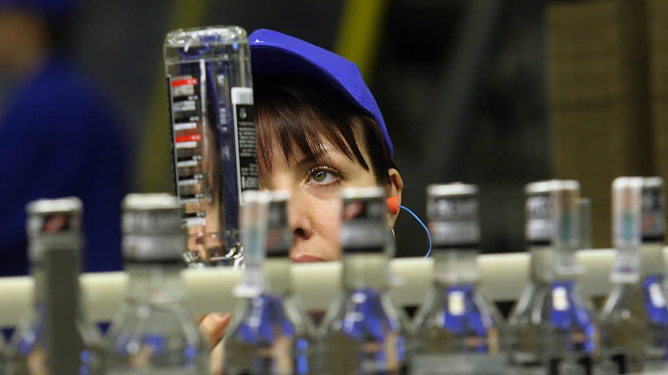 В России ни один алкогольный завод не работает более чем на 70% своих мощностей