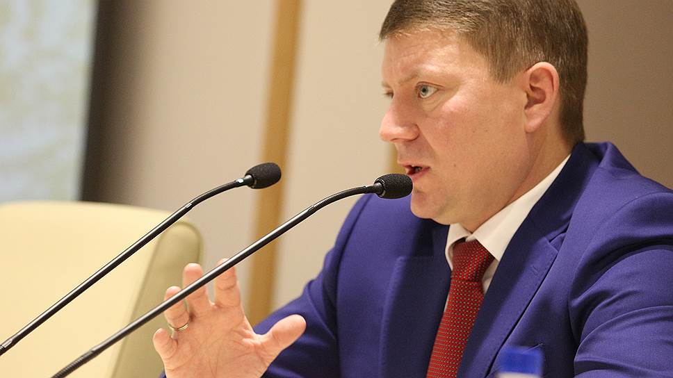 Новый мэр Красноярска Сергей Еремин, ранее занимавший должность краевого министра транспорта. 