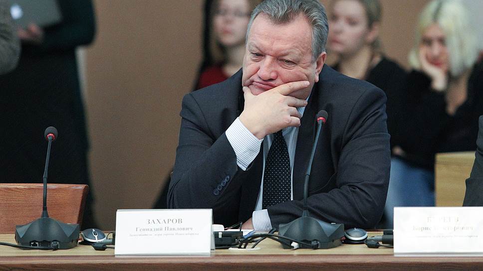 Первый заместитель мэра Новосибирска Геннадий Захаров.