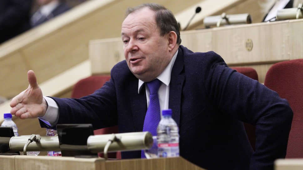 Сенатор от Новосибирской области Владимир Лаптев