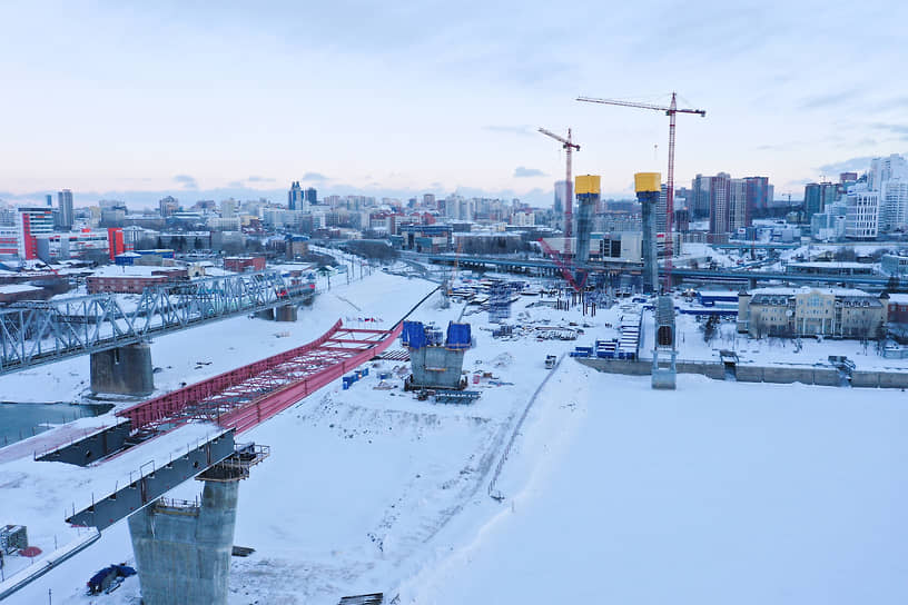 Фото четвертого моста в новосибирске проект