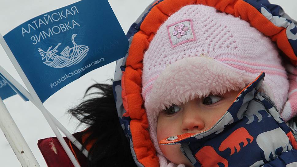 Морозы в Алтайском крае