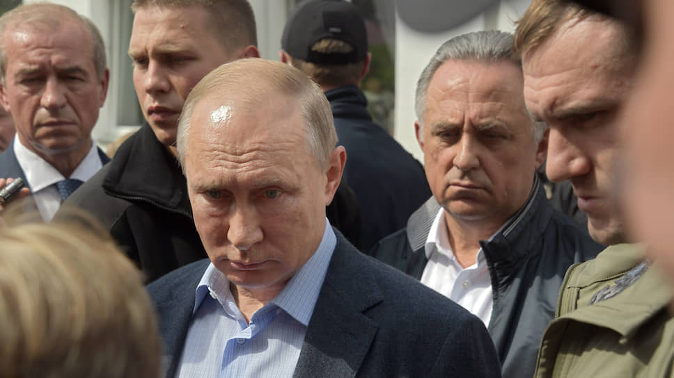 Рабочая поездка президента России Владимира Путина в Иркутскую область