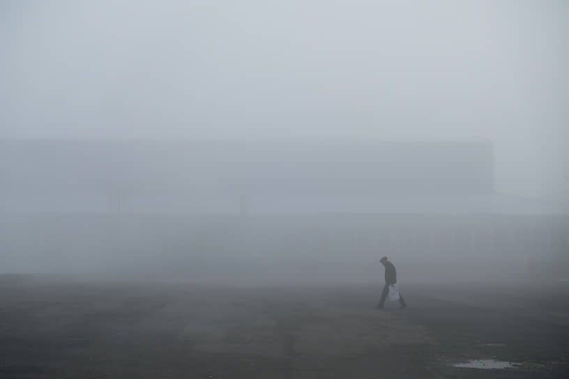 Туман в Прокопьевске