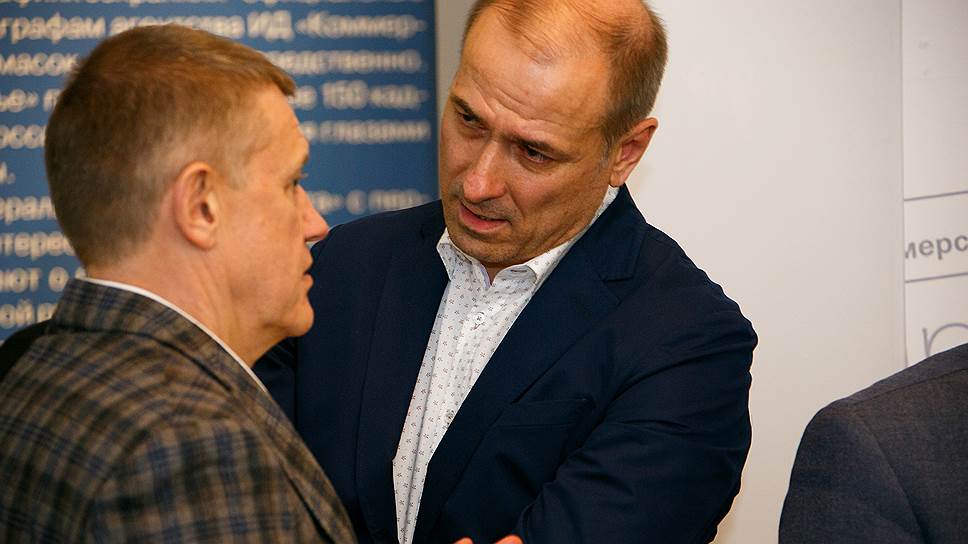 Сергей Климов, генеральный директор ВО «Пермская ярмарка», и политик Константин Окунев