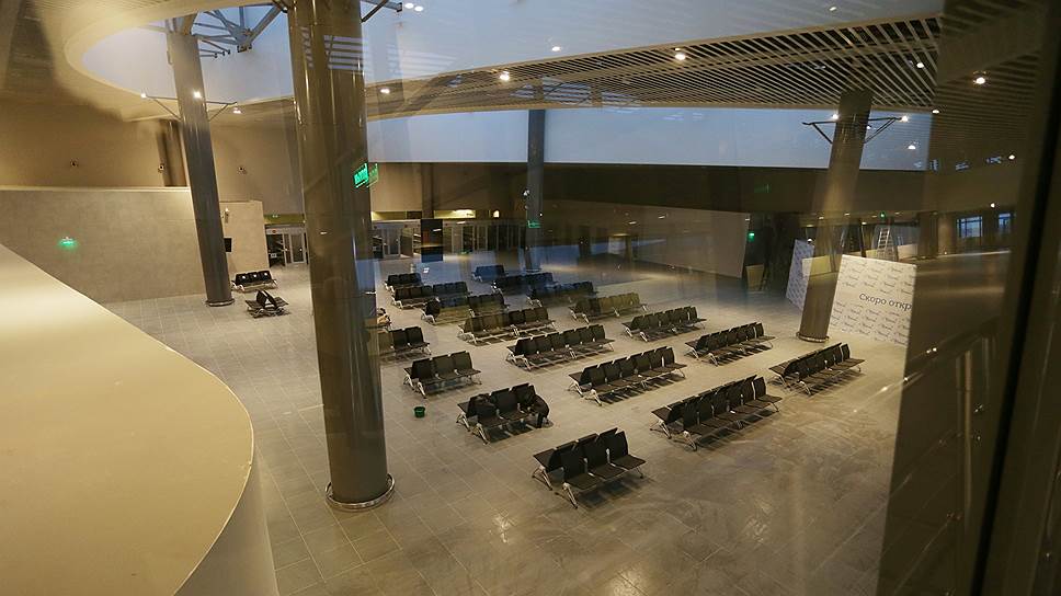 Максимальная пропускная способность нового терминала Большого Савино увеличится до 904 человек в час