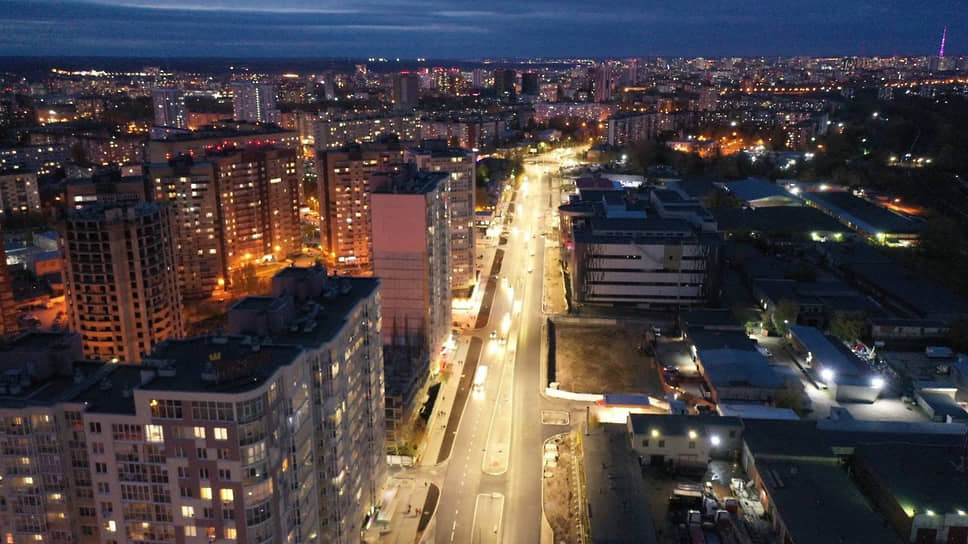 Реконструкция улицы Карпинского на участке от улицы Советской Армии до улицы Архитектора Свиязева
