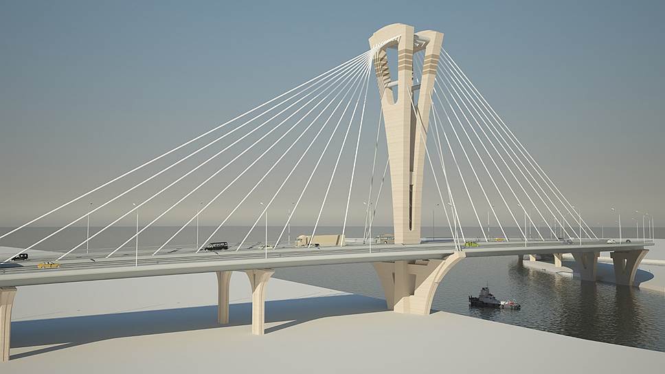 Проект строительства моста в районе острова Серный