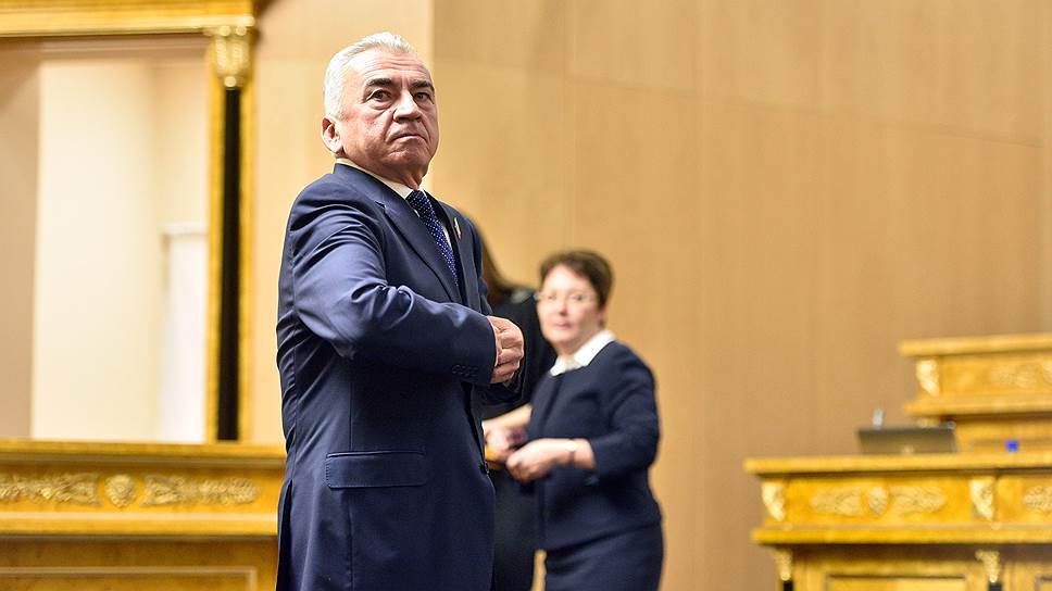 Председатель Законодательного собрания Ленинградской области Сергей Бебенин
