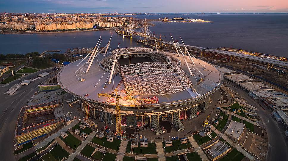 Светопрозрачная пленка для крыши стадиона была изготовлена под заказ в Европе