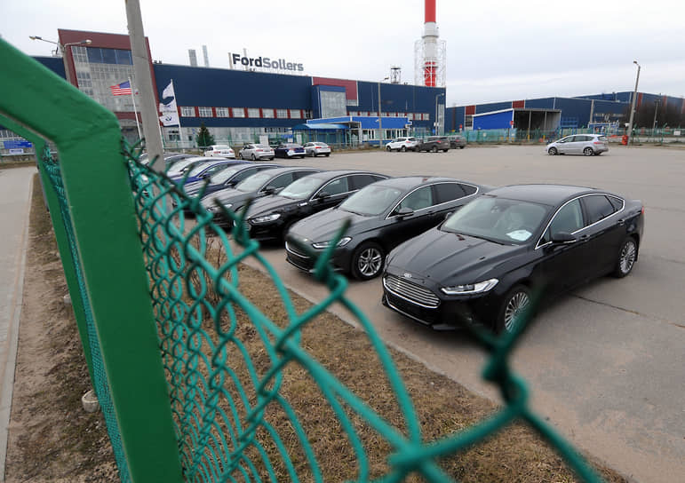 Апрель 2015 г. Производственная площадка автозавода Ford Sollers во Всеволожске