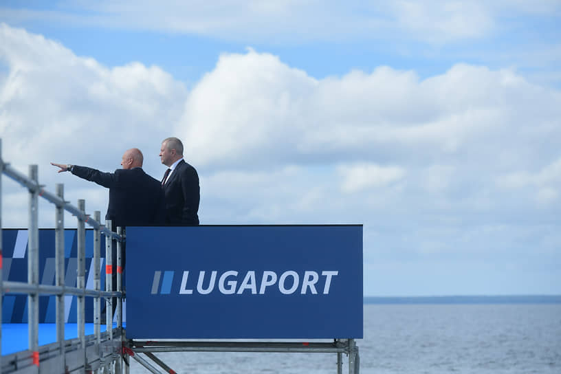Первый из пяти причалов терминала Lugaport введен в эксплуатацию после получения разрешения от Росморречфлота