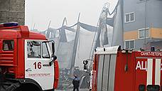 Сгоревшая «Лента» на Обводном канале откроется лишь в следующем году