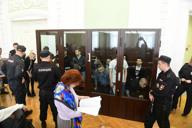 Апрель 2019-го. Заседание Московского окружного военного суда по делу о теракте в метро в апреле 2017 года