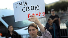 Митинг «против произвола на выборах» в Петербурге собрал около 200 участников