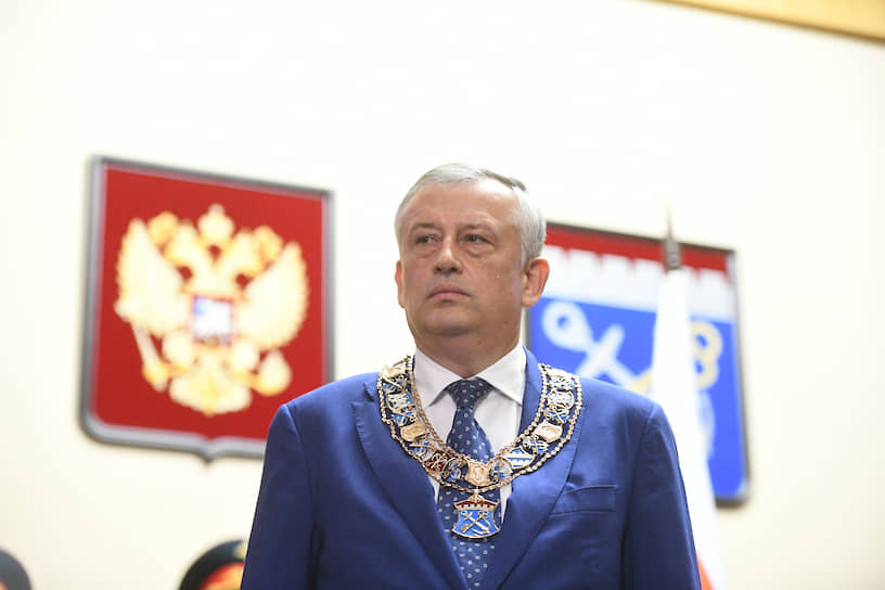 Церемония официального вступления Александра Дрозденко в должность губернатора Ленинградской области