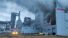 В Петрозаводске горел завод ориентированно-стружечных плит на Шуйском шоссе