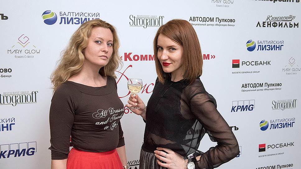 Ирина Андреева, «Приоритет», директор по развитию (слева), и гостья вечера