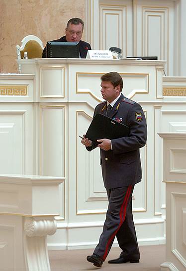 Апрель 2007 г. Начальник ГУВД по Петербургу и Ленобласти Владислав Пиотровский