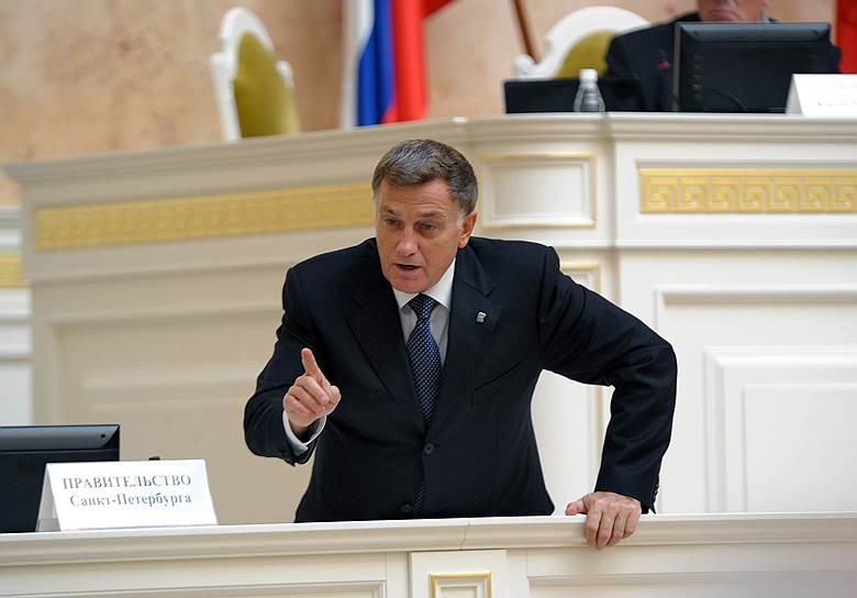Председатель Законодательного собрания Санкт-Петербурга Вячеслав Макаров