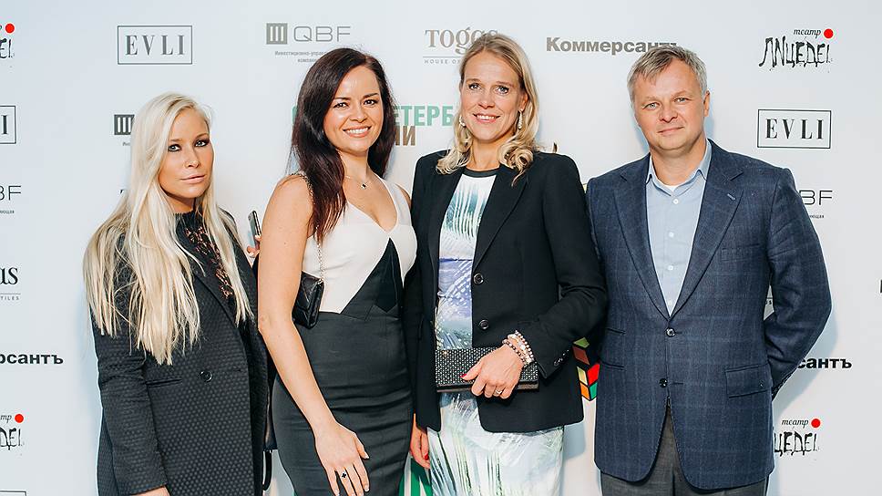 (Слева направо) Надежда Маликова, Хелен Хантту, Susanna Vialen, Максим Ефимов