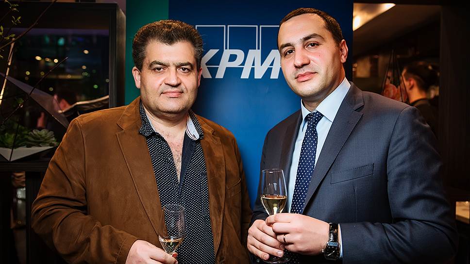 Слева направо: Леонид Спивак, Геворг Геворгян, руководитель отдела инвестиционных услуг QBF