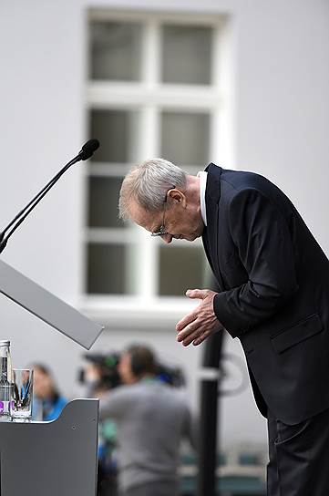 2015 год. Председатель Конституционного суда Валерий Зорькин во время традиционной лекции