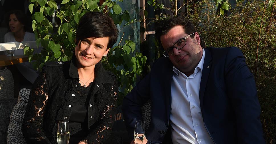 Михаил Ляско, вице-президент «Арла Фудс», и Ольга Шевелева, директор по маркетингу «Арла Фудс»